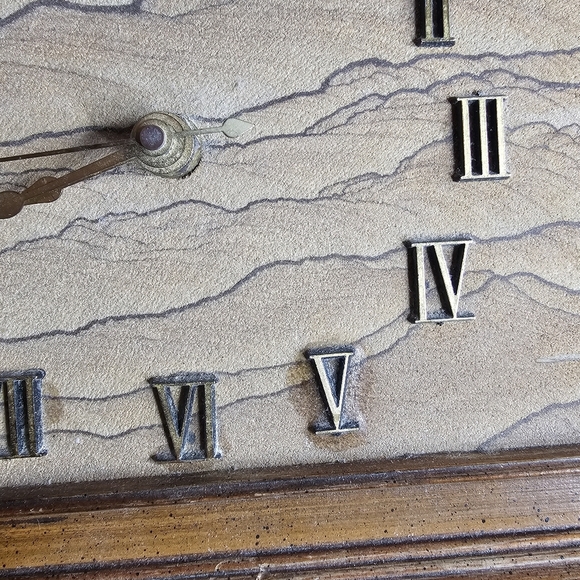 Vintage Desert Sandscapes Desk Stand Battery Operated Beautiful  Works - Picture 8 of 8